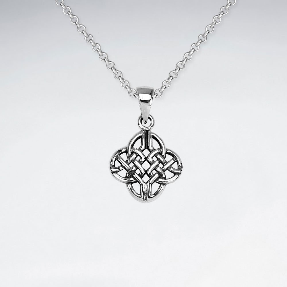Sterling Silver Knot Pendant