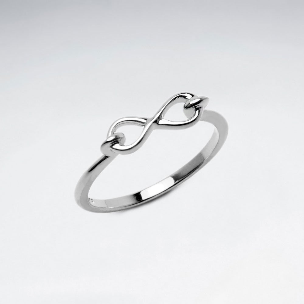925 Silver Infinity Ring