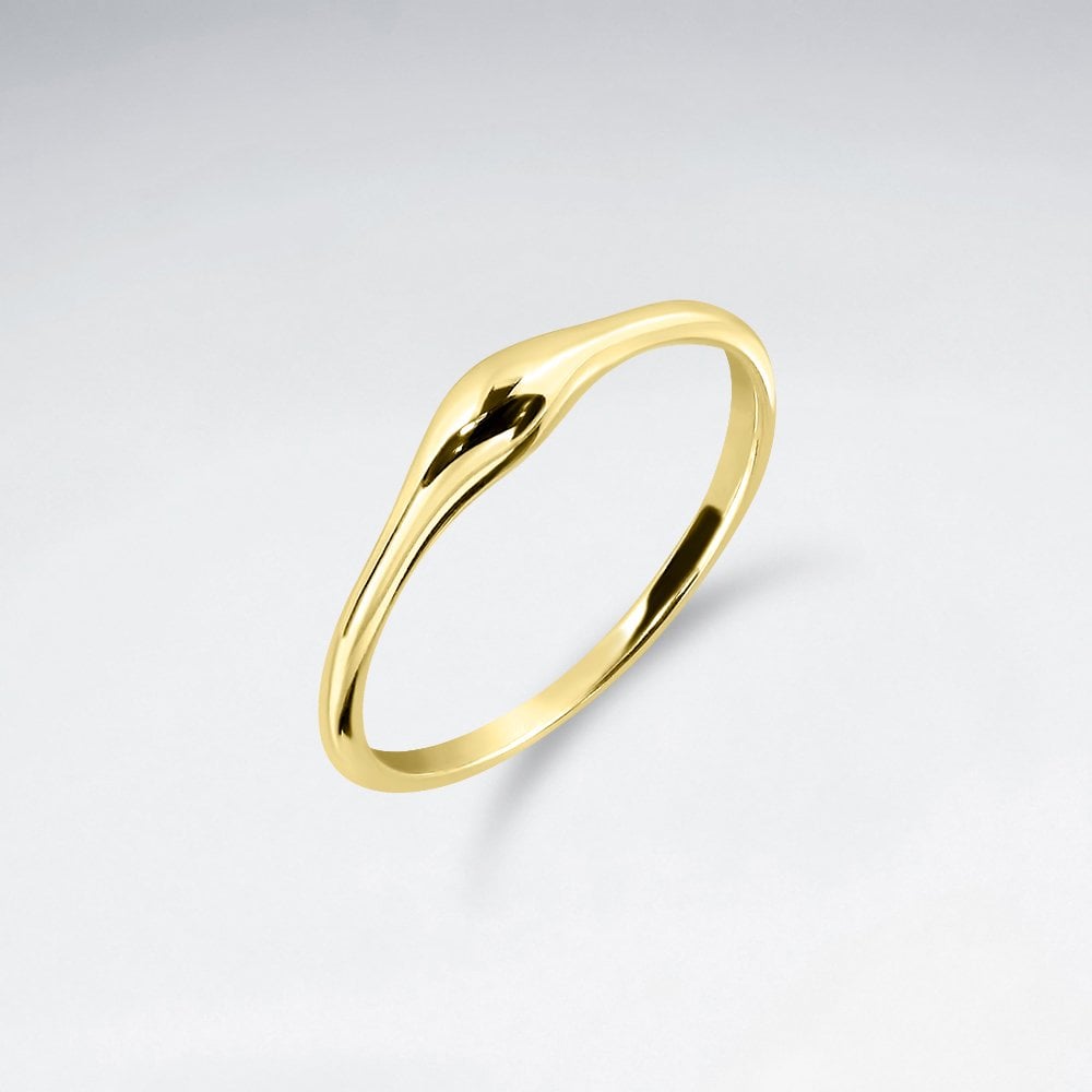 Sterling Silver Freeform Sculpted Ring