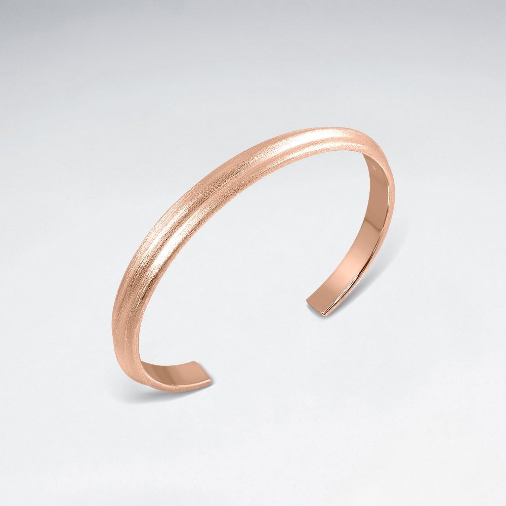 Sterling Silver Open Ended Cuff Bangle
