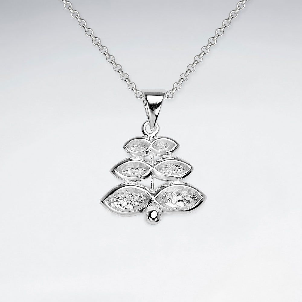 Tiered Infinity Inspired Dangle Pendant