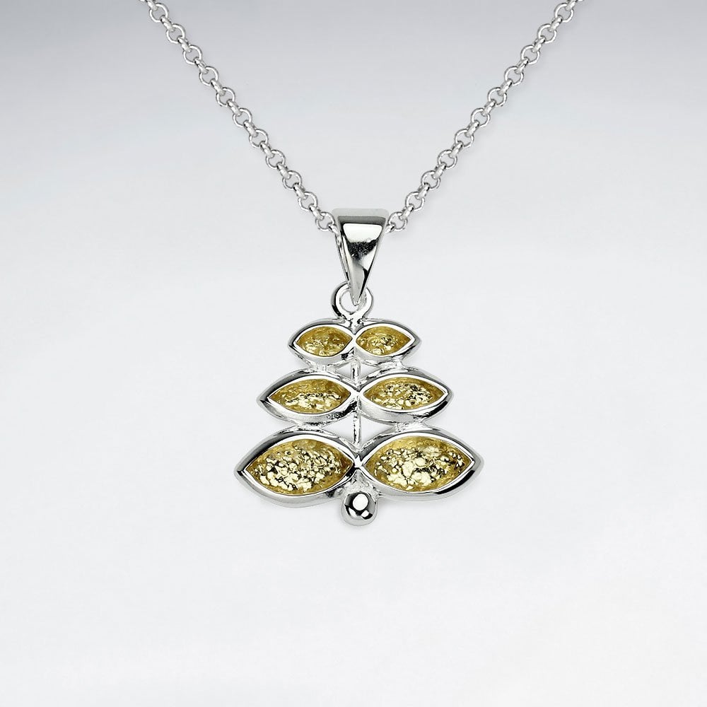 Tiered Infinity Inspired Dangle Pendant
