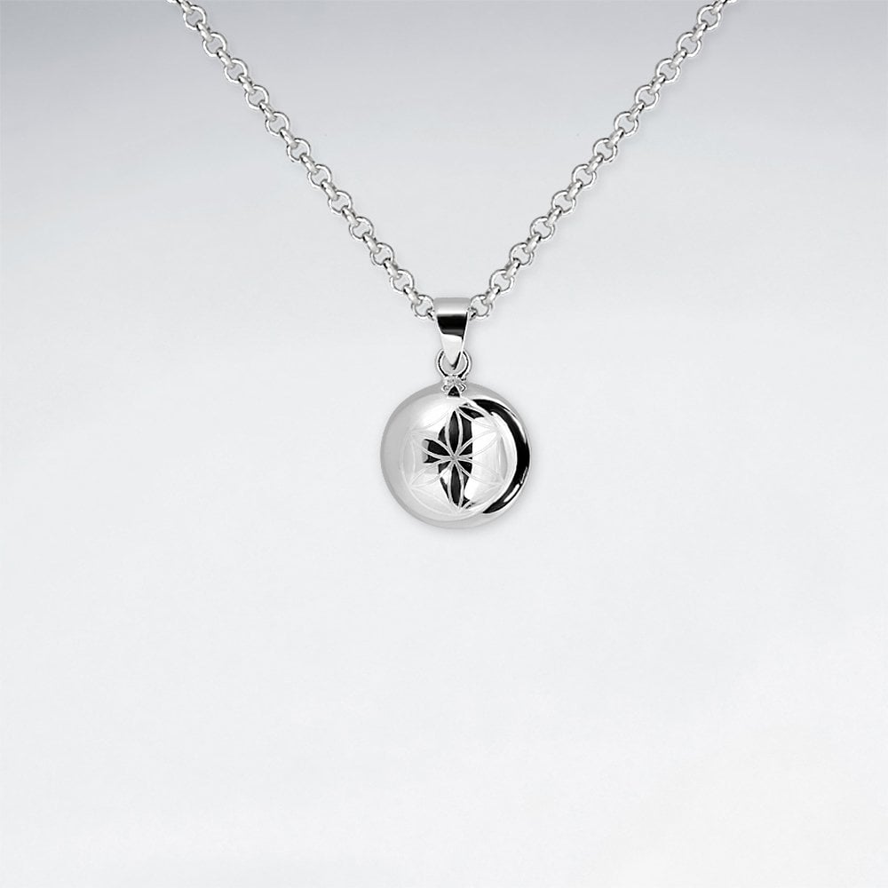 Sterling Flower of Life Pendant