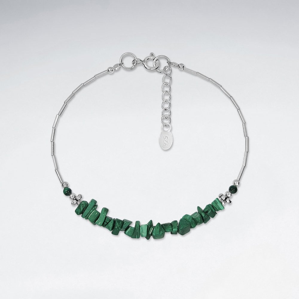Sterling Silver Turquoise and Gemstone Bracelet