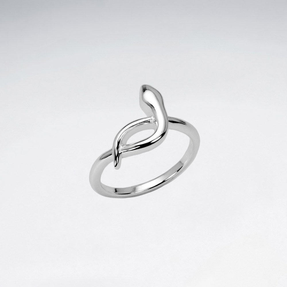 Exotic Sterling Silver Snake Ring