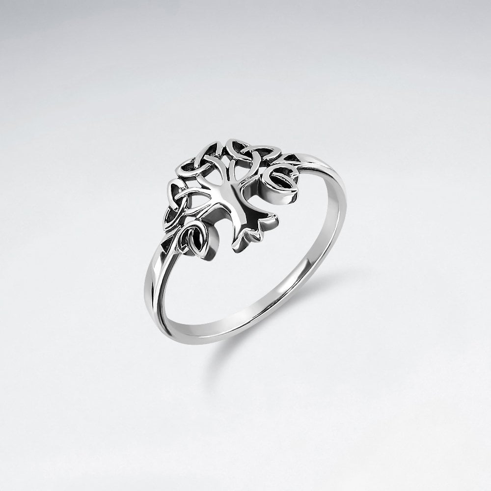 Sterling Silver Tree of Life Ring