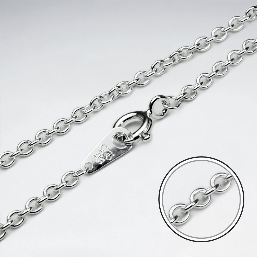 Sterling Silver Chunky Link Chain Necklace