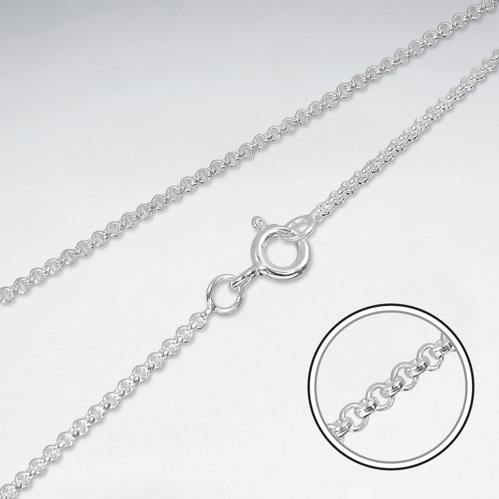 Sterling Silver Link Chain Necklace
