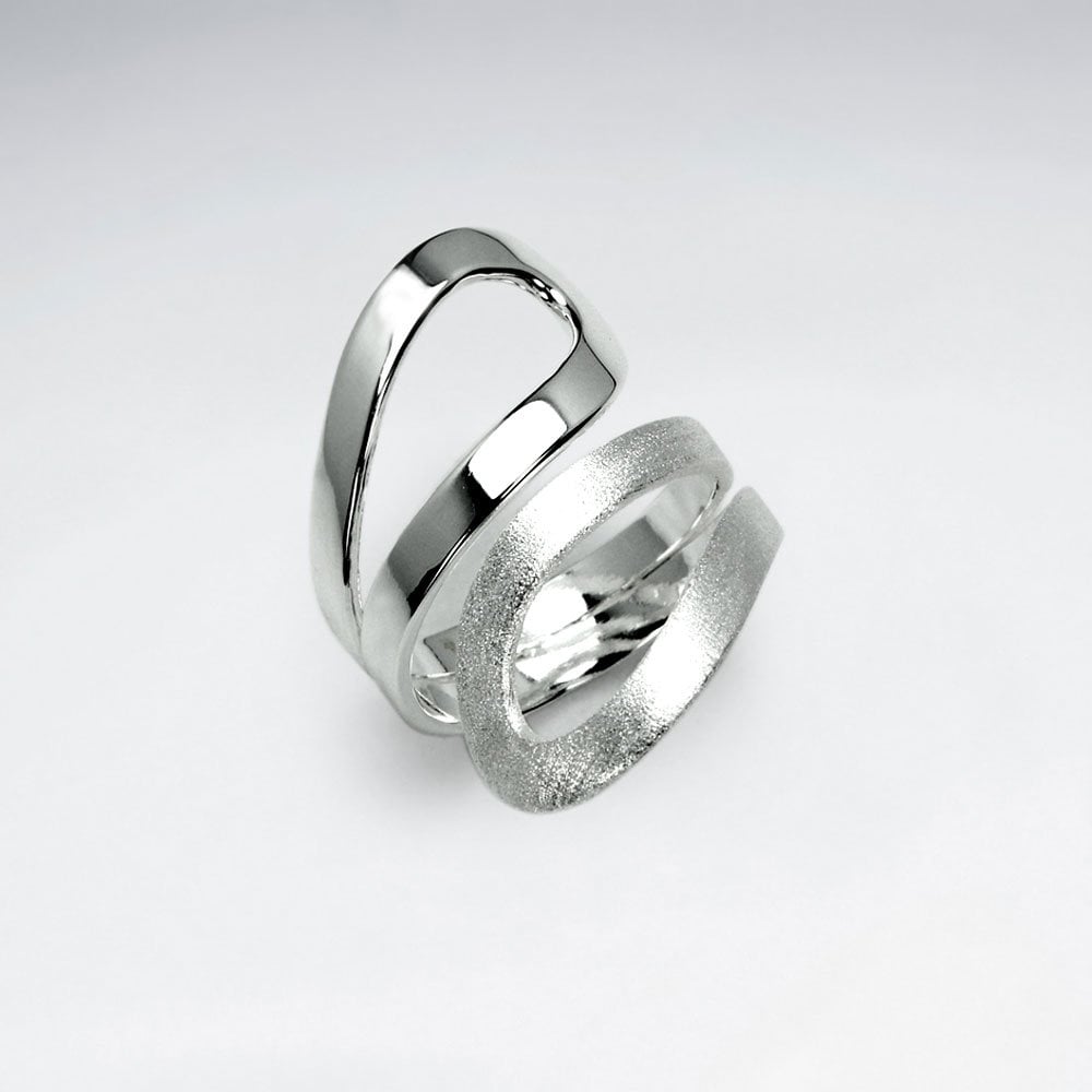 Eternally Yours Bold Style Wrap Ring