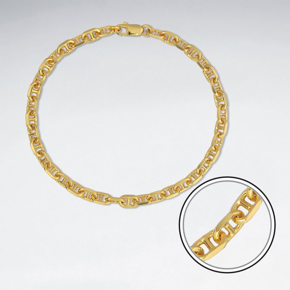 Sterling Silver Mariner Chain Bracelet