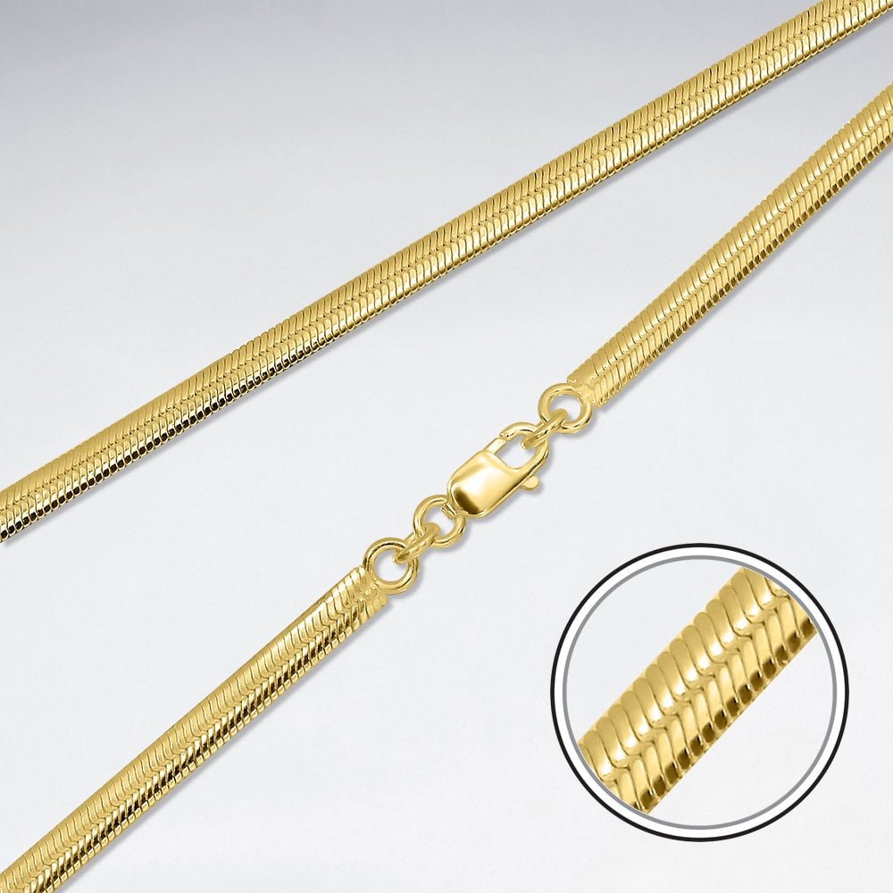 Sterling Silver Snake Chain Necklace