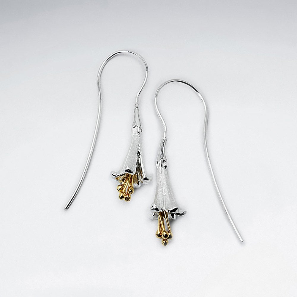 Sterling Silver Garden Haven Threader Earrings