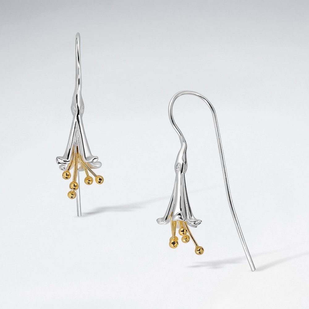 Sterling Silver Garden Haven Threader Earrings