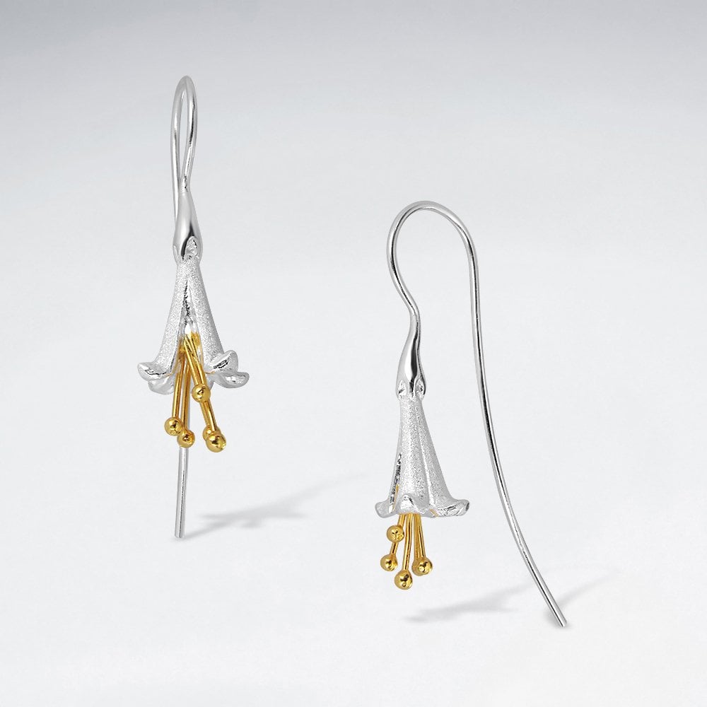 Sterling Silver Garden Haven Threader Earrings