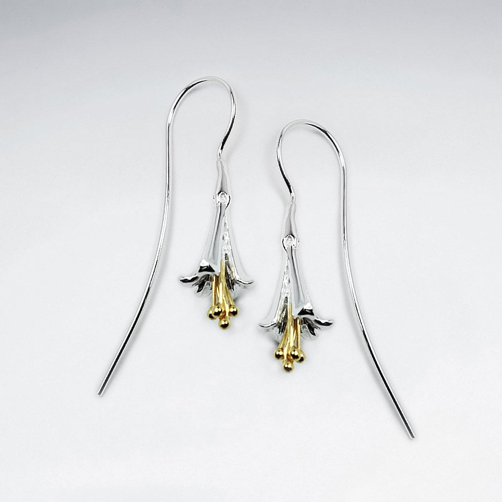 Sterling Silver Garden Haven Threader Earrings