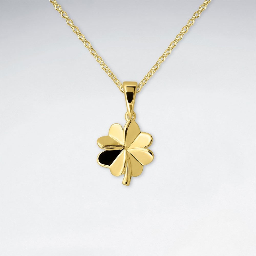 Sterling Silver Lucky Clover Pendant
