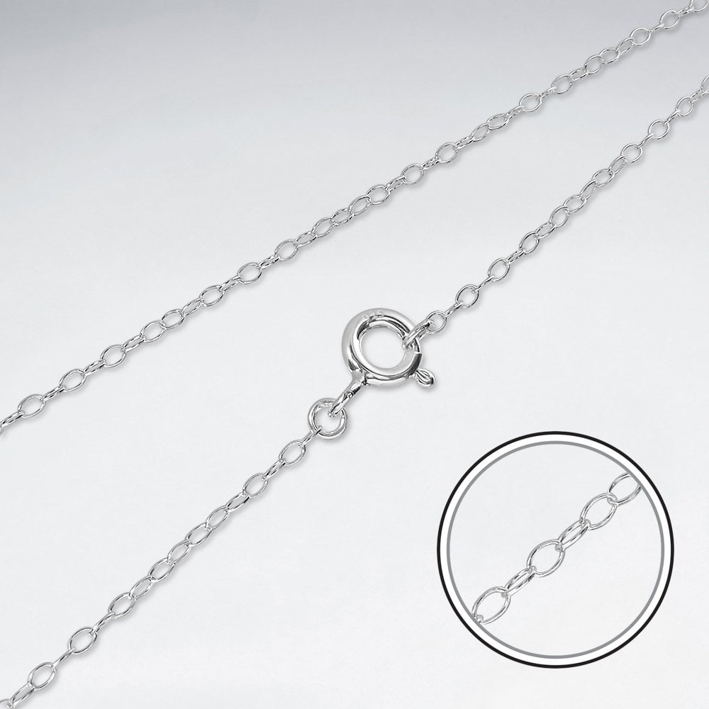 Sterling Silver Link Chain Necklace