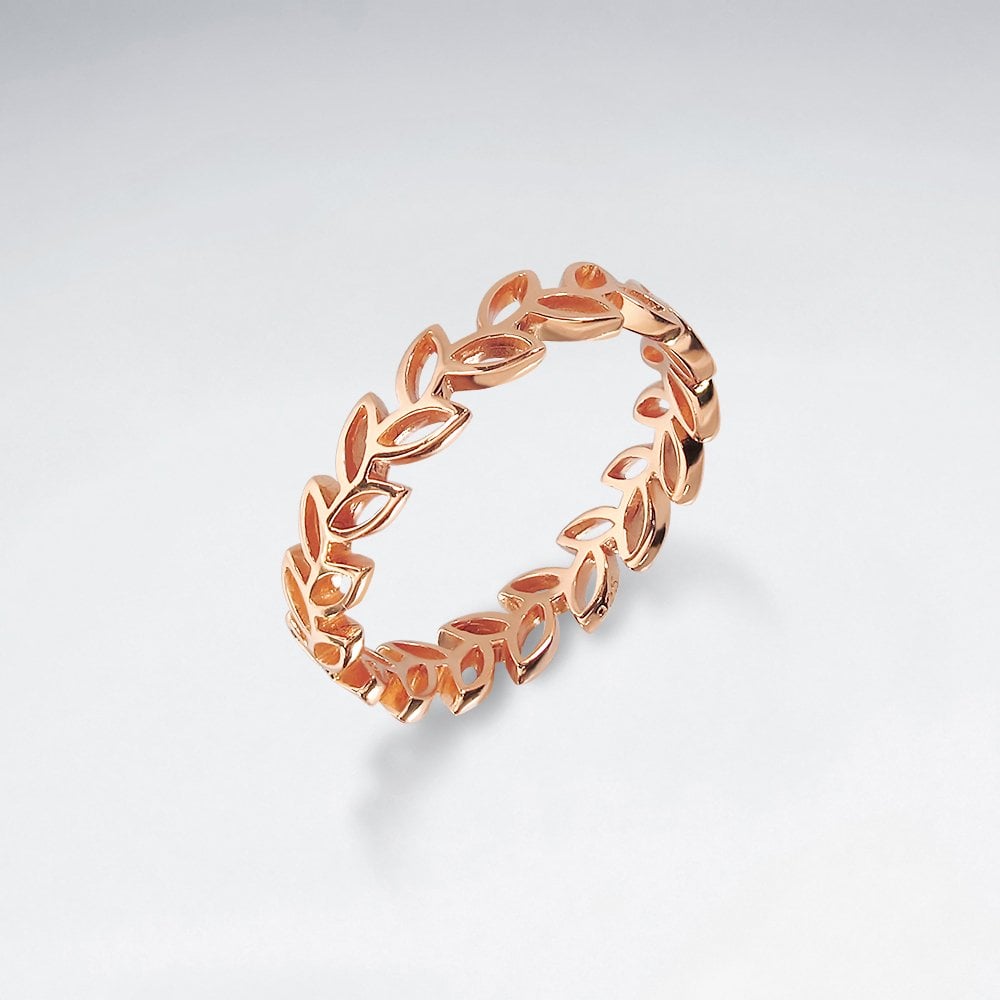 Sterling Silver Laurel Wreath Ring