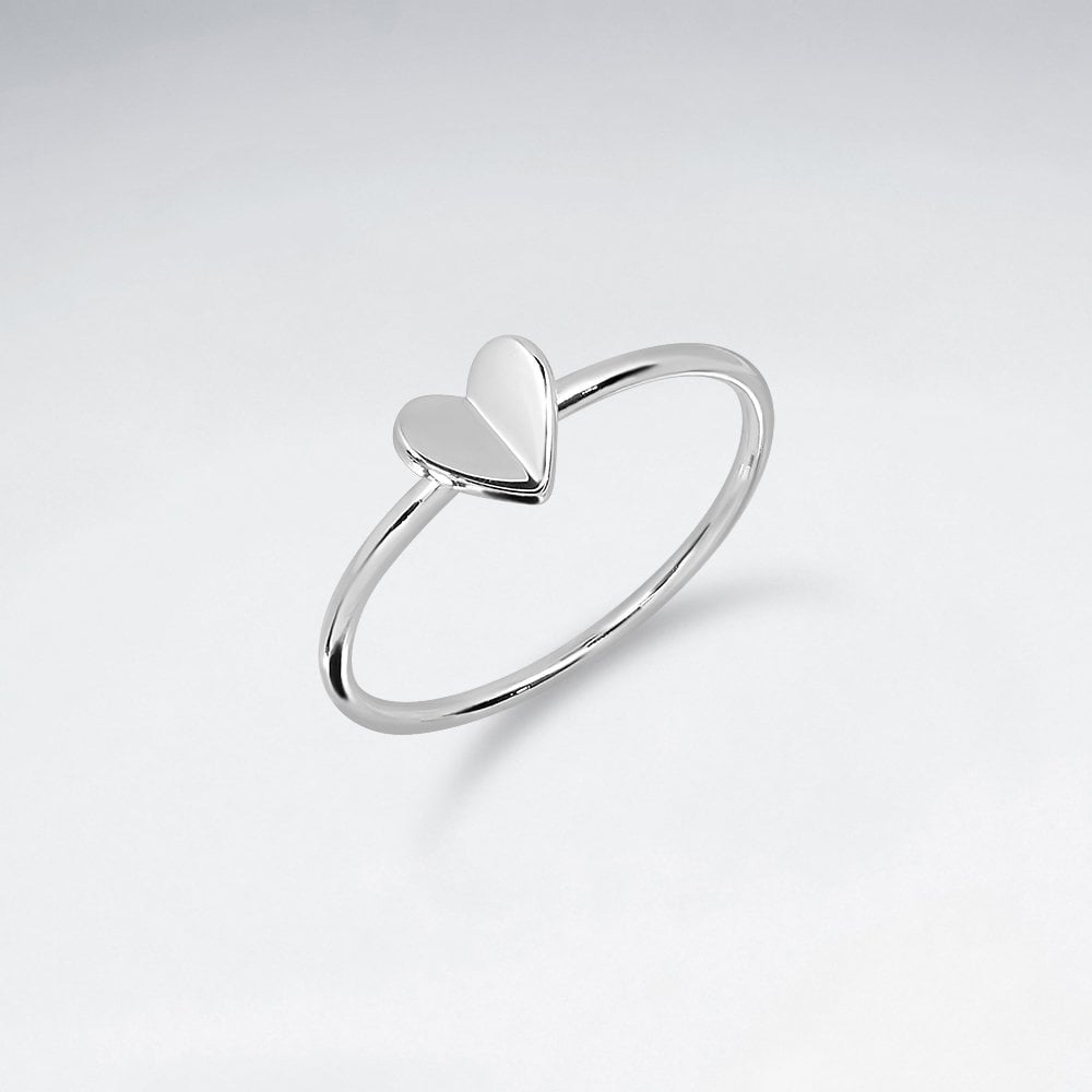 Sterling Silver Sweet Heart Ring