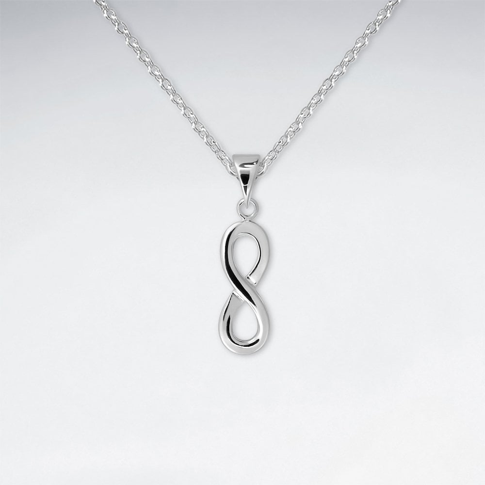 Sterling Silver Infinity Pendant
