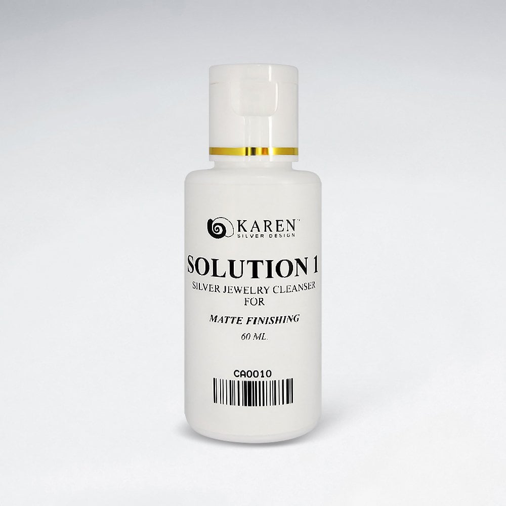 Matte Finish Silver Jewelry Cleaner 60 ml.