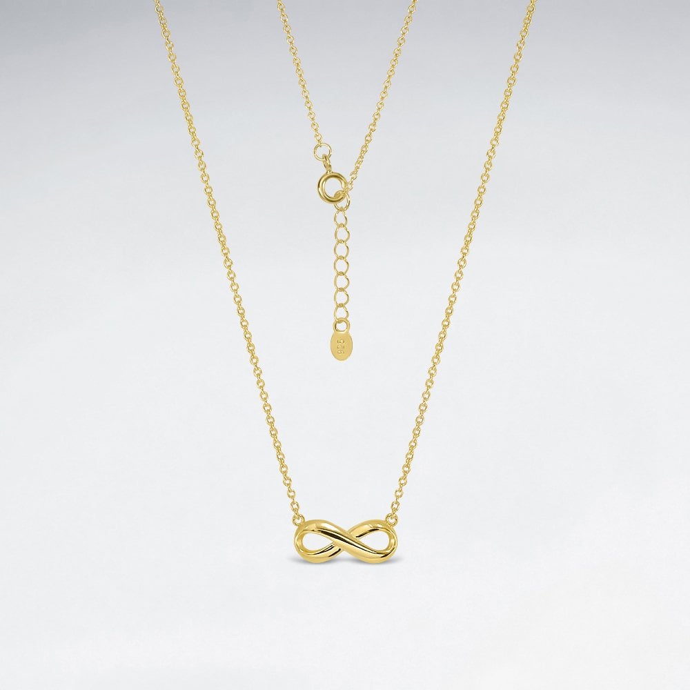 Sterling Silver Infinity Symbol Necklace