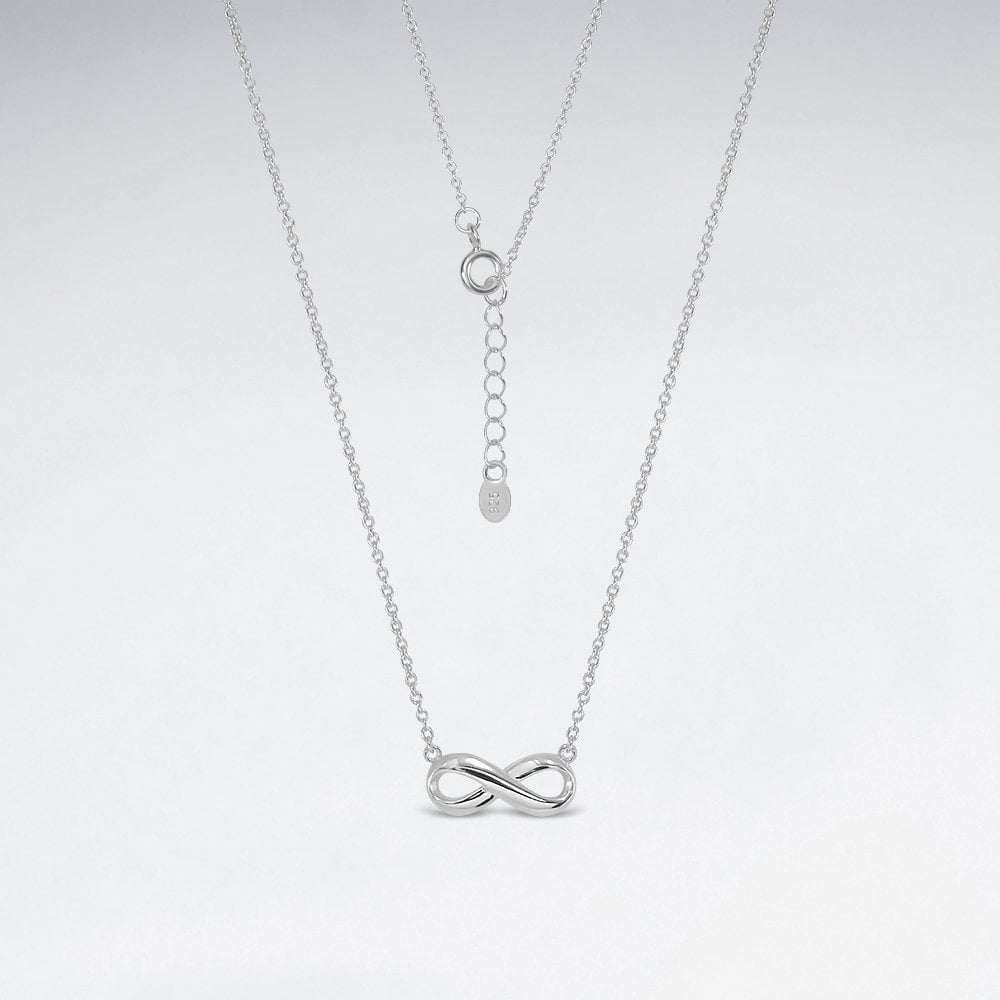 Sterling Silver Infinity Symbol Necklace