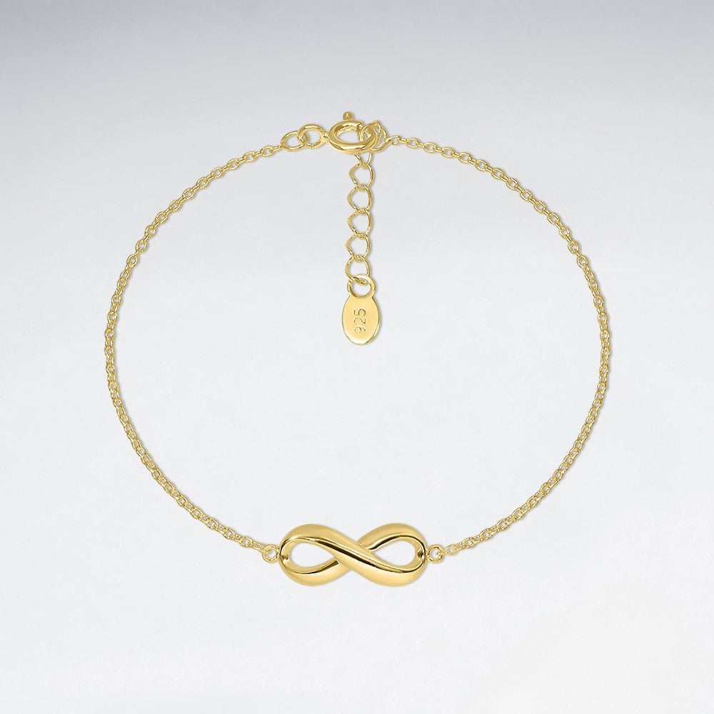 Sterling Silver Infinity Symbol Bracelet