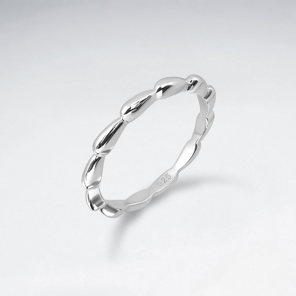 Sterling Silver Teardrop Ring