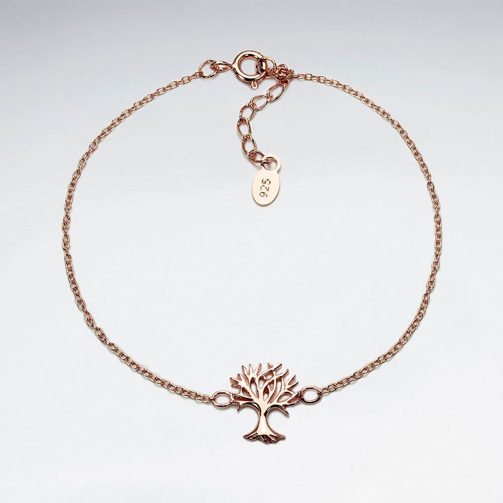 Sterling Silver Withered Tree Bracelet