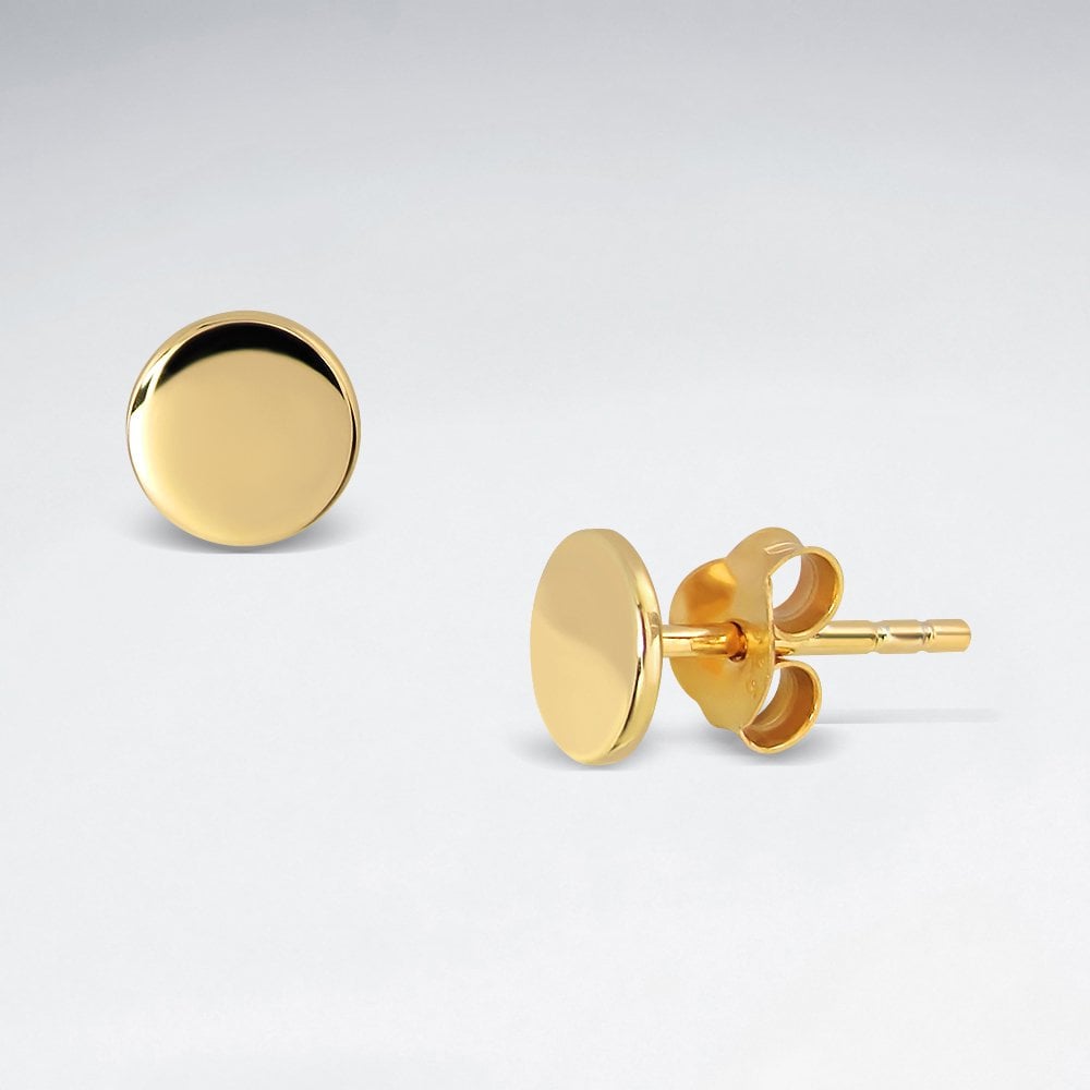 Circle Silver Earring