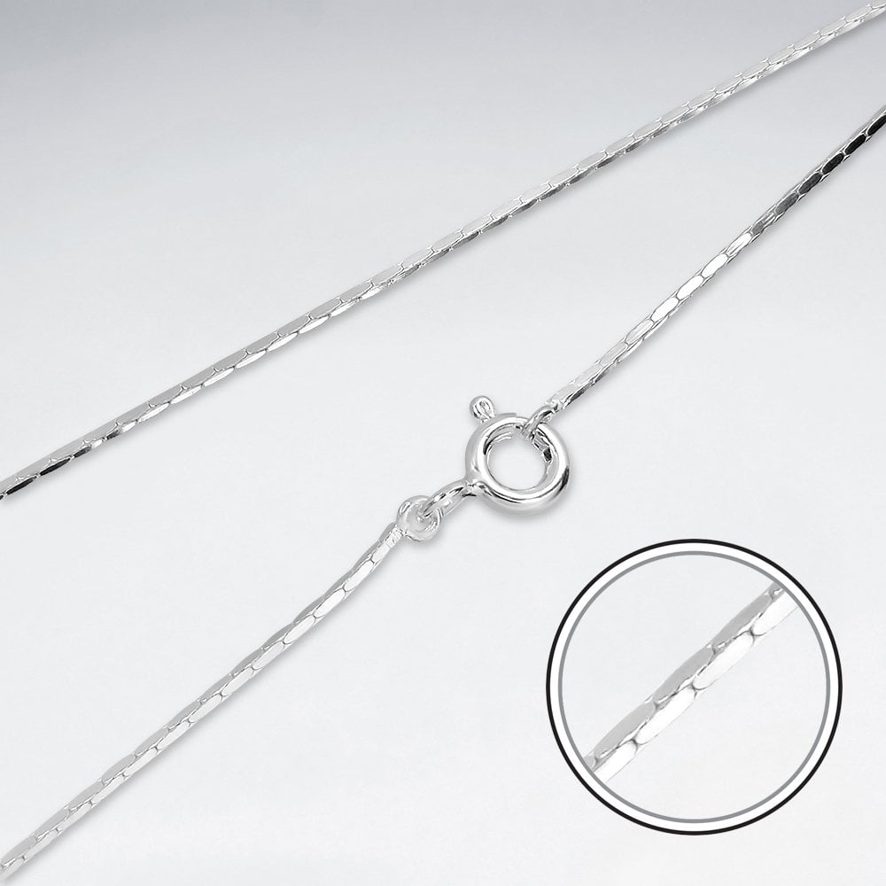 Sterling Silver Snake Chain Necklace