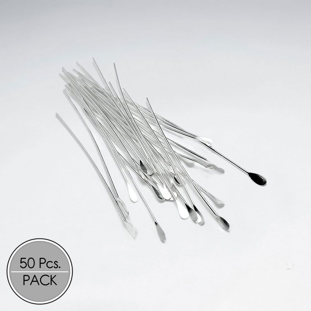 Sterling Silver Teardrop Head Pins Jewelry Accessory Pack Of 50 Pieces