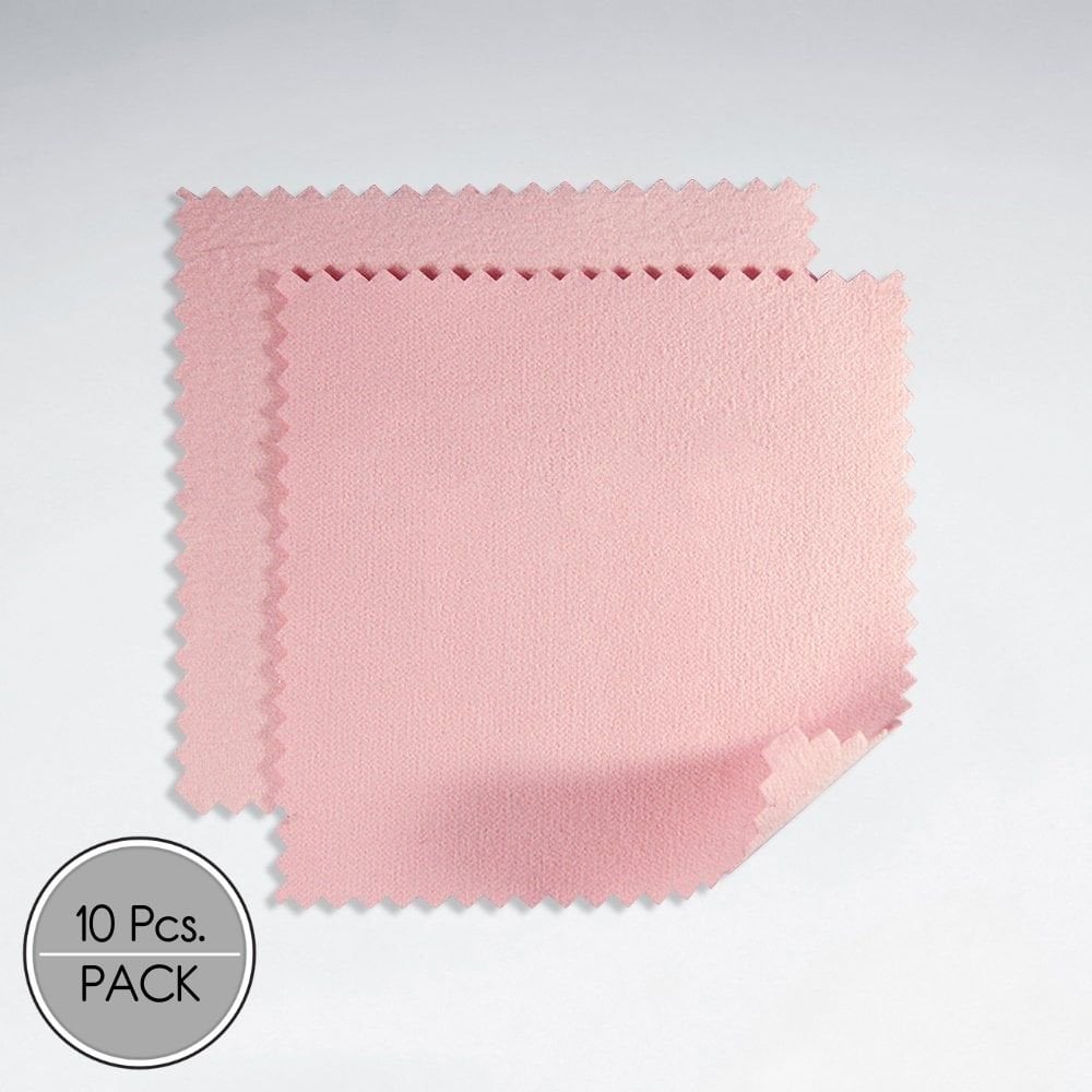 4x4mm Silver Jewelry Polishing Cloth Pack of 10 pieces