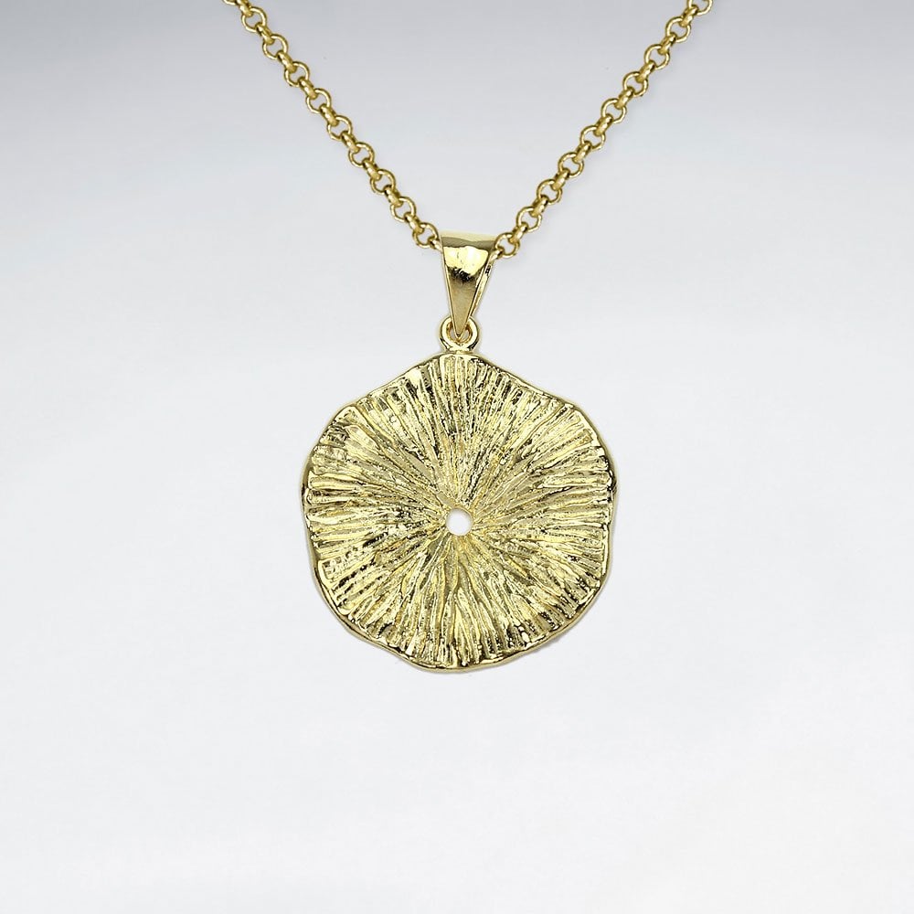 Sterling Silver Sand Dollar Pendant