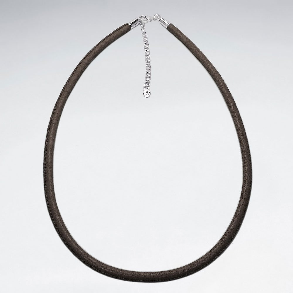 Thick Nappa Leather Necklace