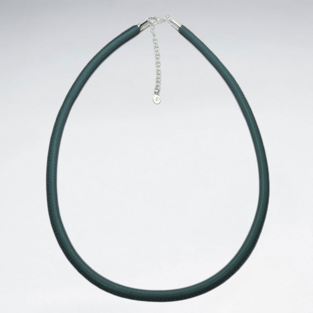 Thick Nappa Leather Necklace