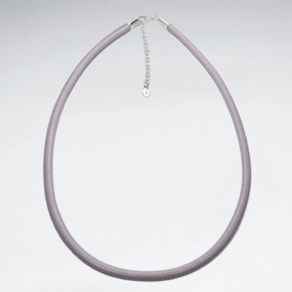 Thick Nappa Leather Necklace