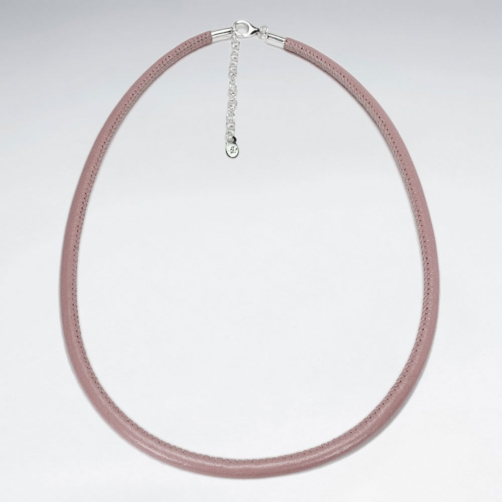Thick Nappa Leather Necklace