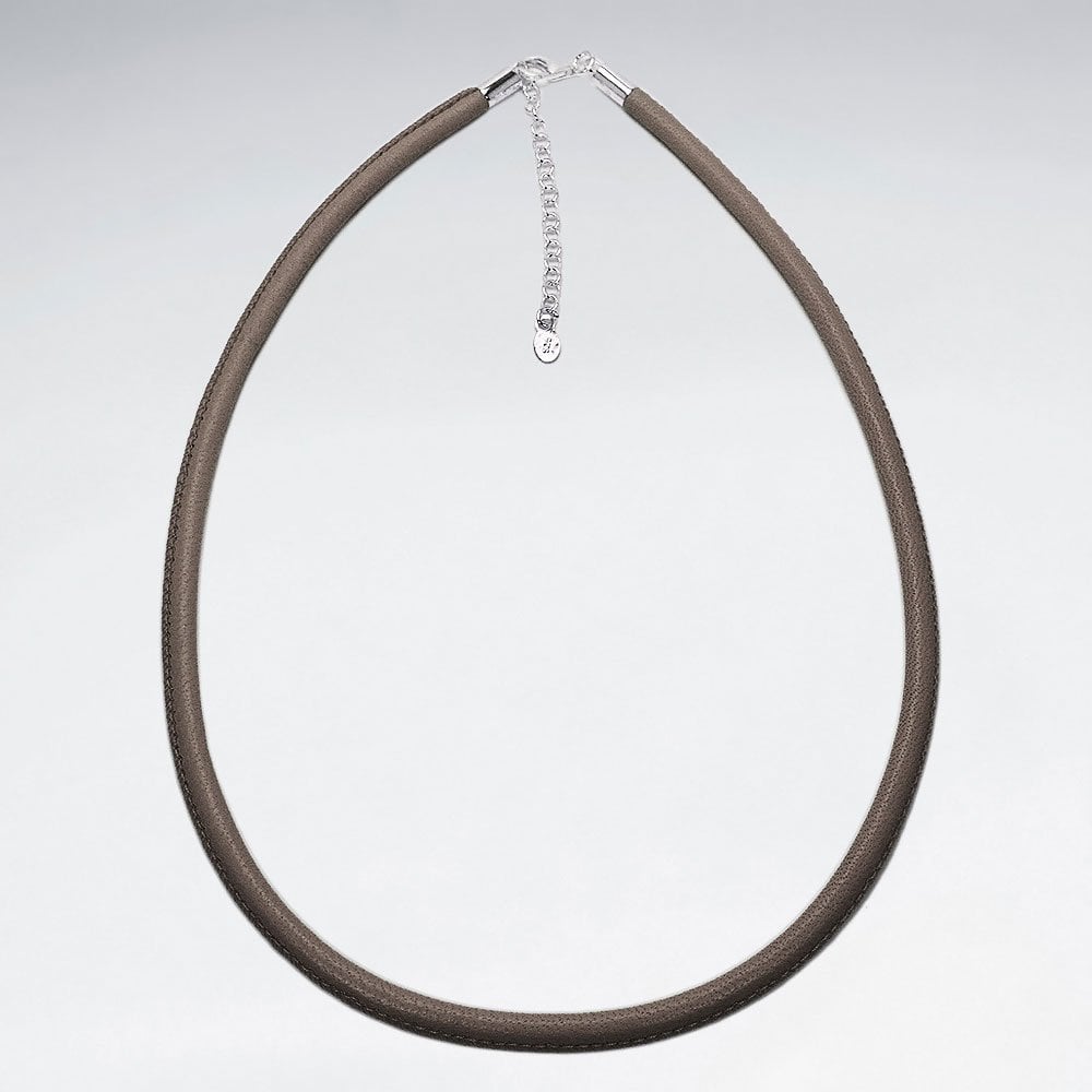 Thick Nappa Leather Necklace