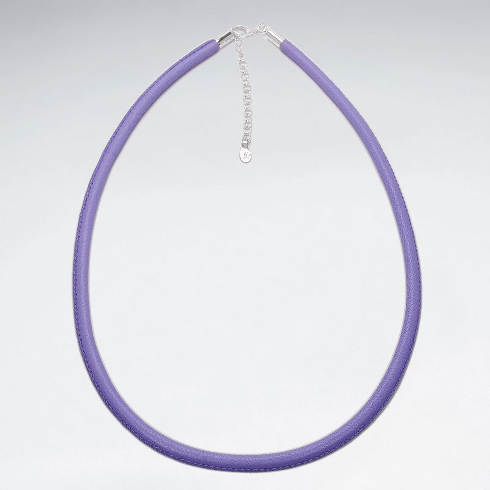 Thick Nappa Leather Necklace