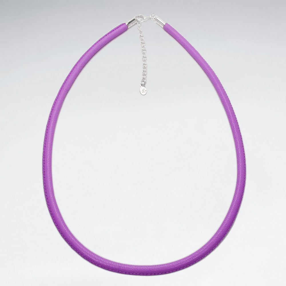 Thick Nappa Leather Necklace