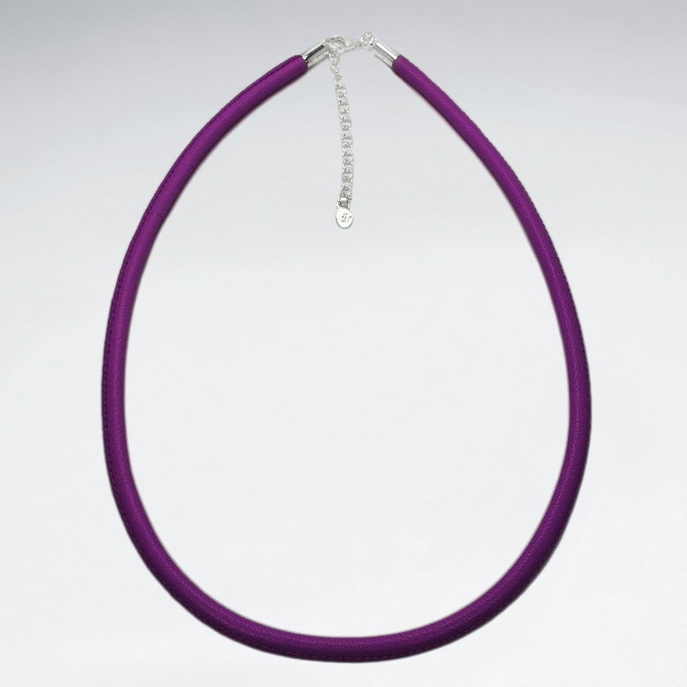 Thick Nappa Leather Necklace