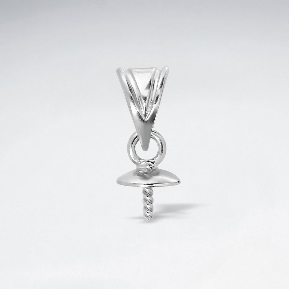 Teardrop Pendant with Cup and Peg Dangle Pendant Pack of 30 Pieces