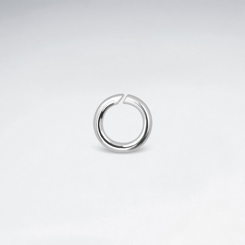 Sterling Silver Small Open Jump Ring Pack of 200 Pieces