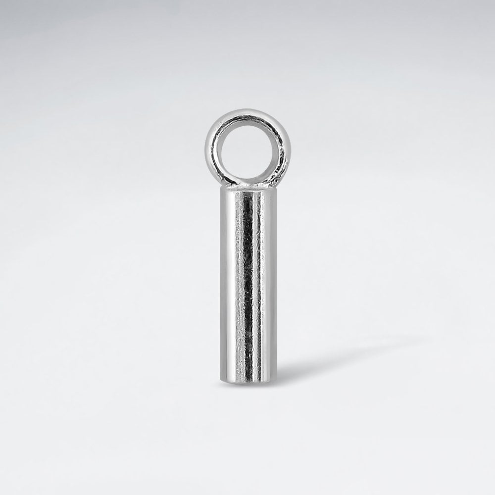 Crimp End Tube With Loop Pack of 100 Pieces