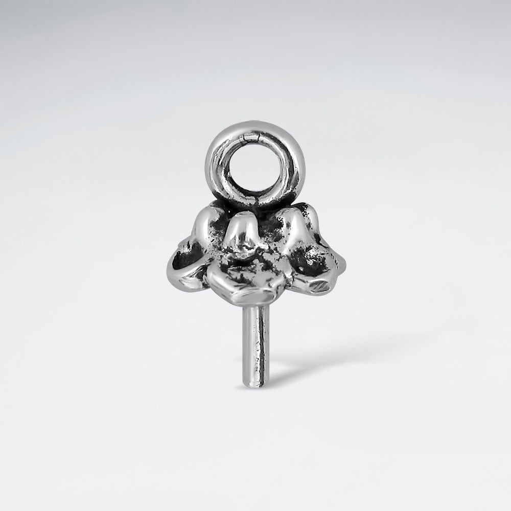 Sterling Silver Bead Cup and Peg Pack of 20 Pieces