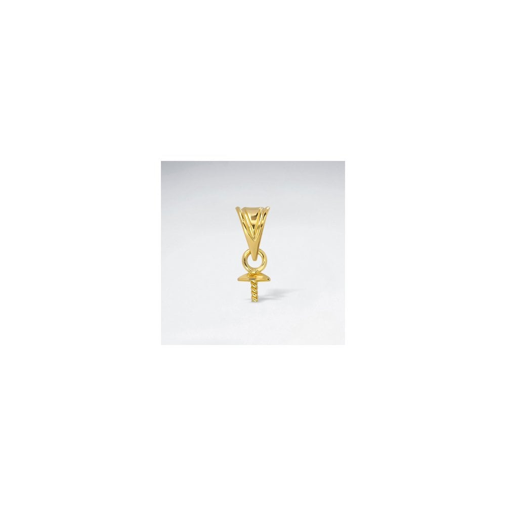 Teardrop Pendant with Cup and Peg Dangle Pendant Pack of 30 Pieces