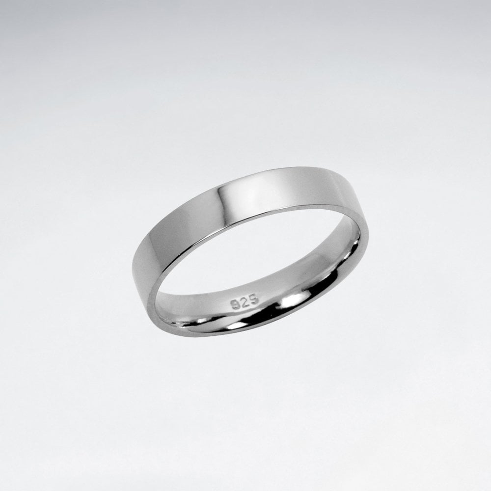 Engravable 925 Silver Ring