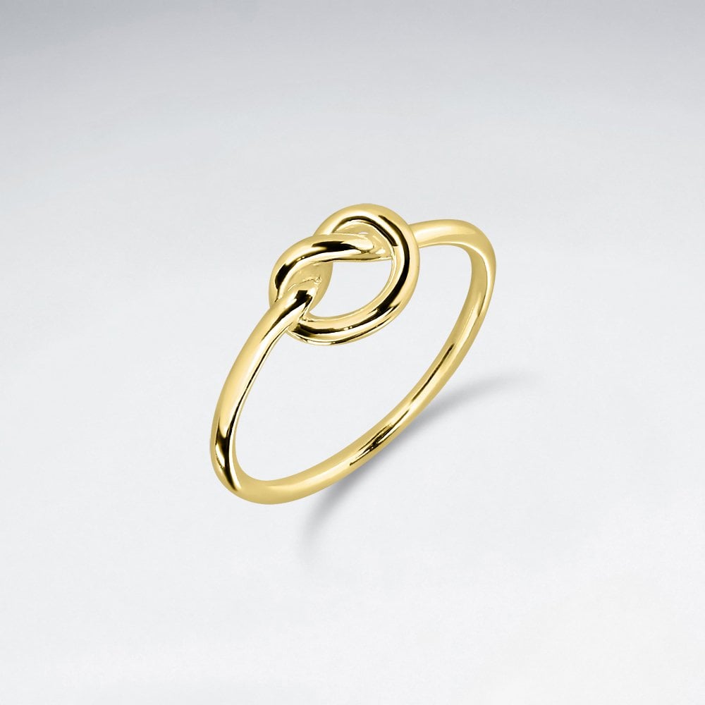 Openwork Sterling Silver Knot Ring